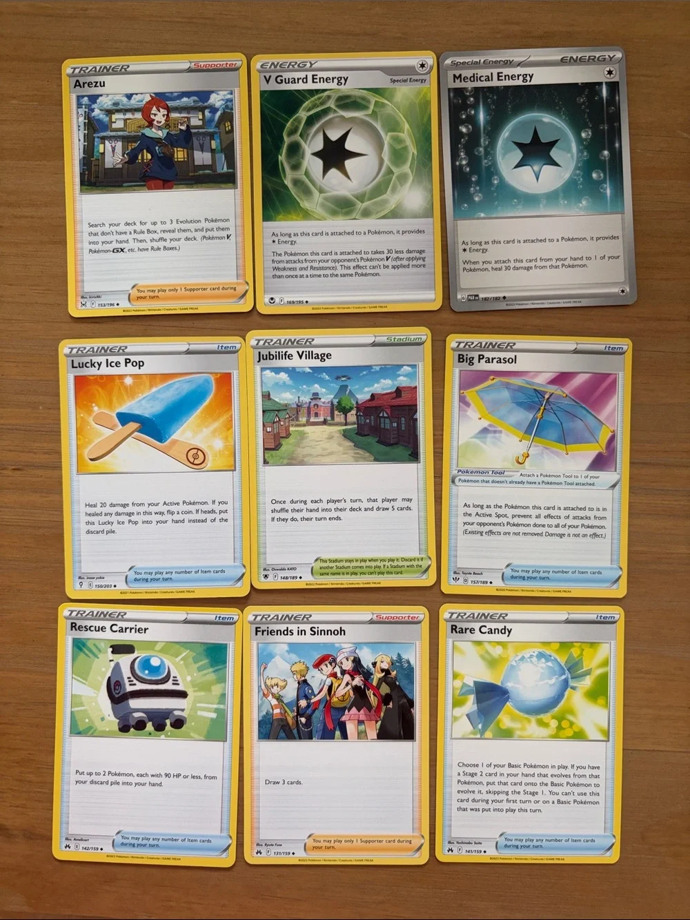 Mixed Pokémon TCG Trainer & Special Energy Lot 15 Unique Cards | ✨5/$25✨